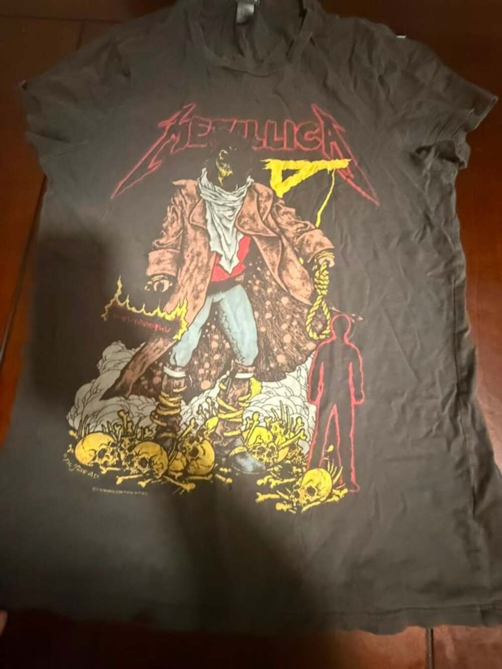 Divided Metallica The Unforgiven Pushead Executioner Graphic T-Shirt